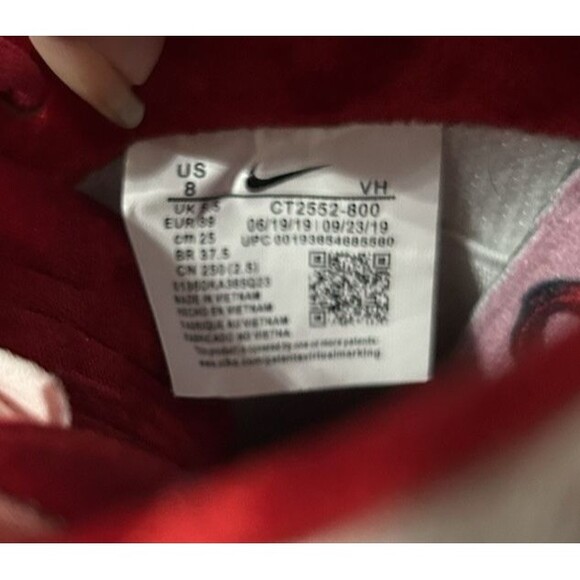 Nike Dunk Low SB x Strange Love Valentines Day Pink Red CT2552-800 Sz 8 - Picture 12 of 12